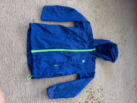 Regenjacke 46 Nord hellblau