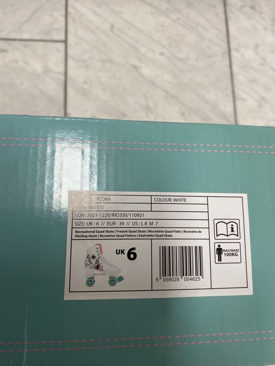 Pattini in linea & Pattini a rotelle: Rollschuhe Mädchen 39 – Nuovo e nell'imballaggio originale da bonaduz venduto da nicki073 2