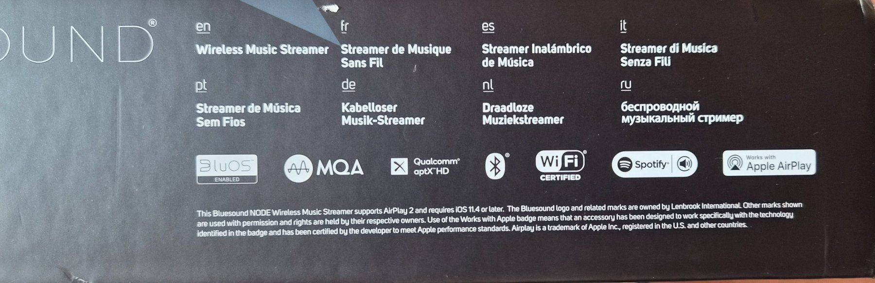 Bluesound Systèmes audio & multimédias: Bluesound Node 2 Streamer – D'occasion à Peiden par Stj2 2