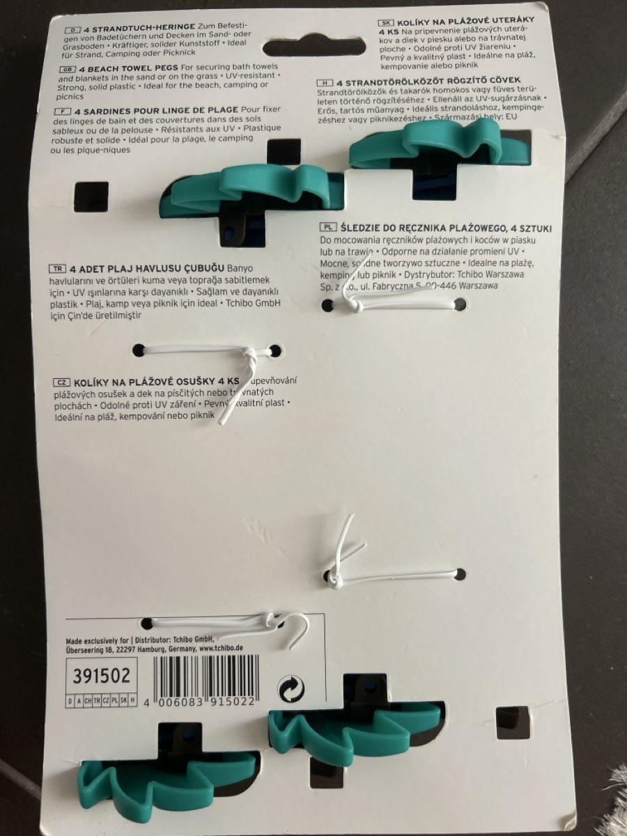 Accessori: Strandtuch-Heringe – Nuovo e nell'imballaggio originale da Winterthur venduto da Guizza93 1