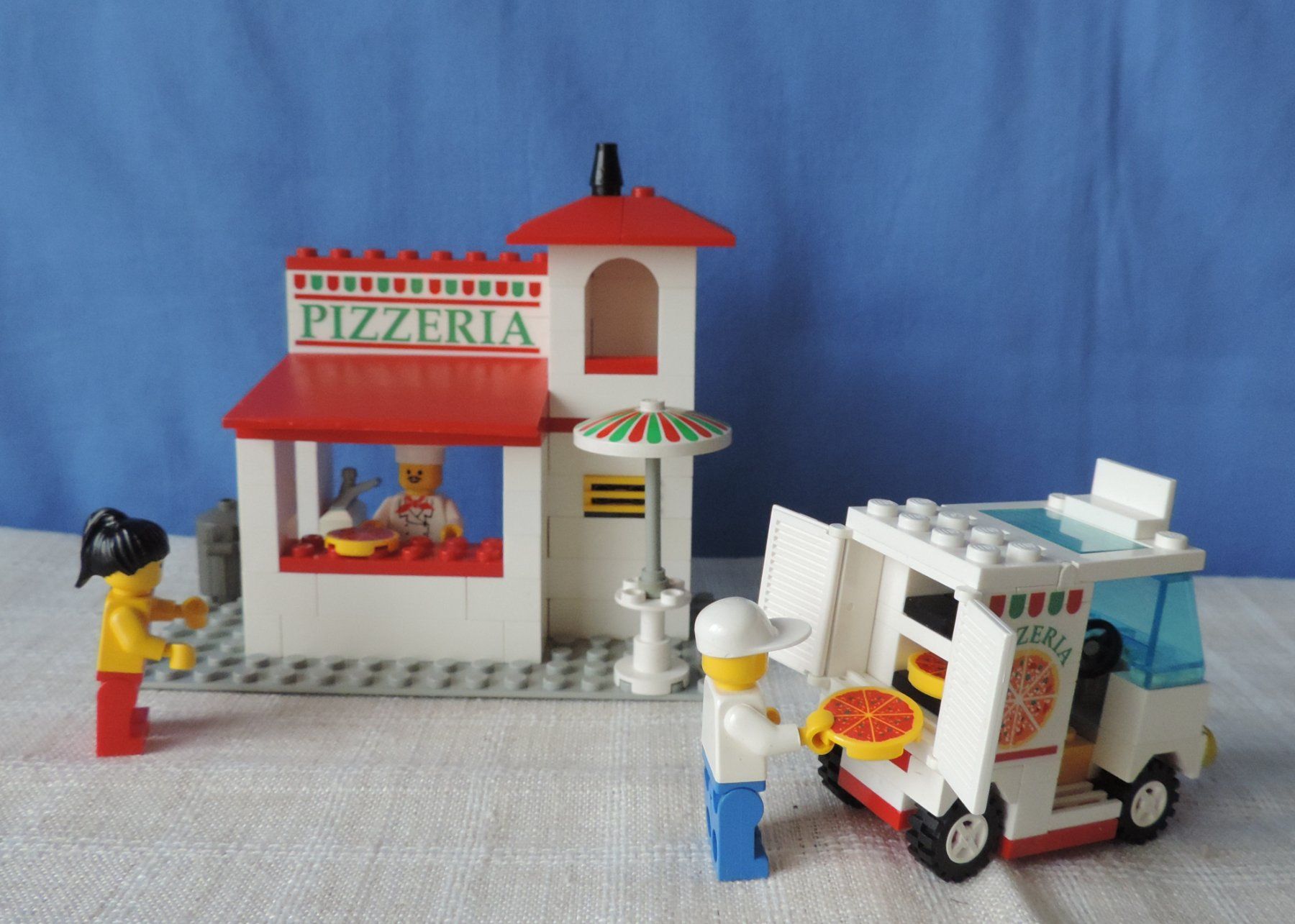 Lego Giocattoli: Pizza to Go, Set 6350 (1994) – Usato da Burgdorf venduto da ursla50