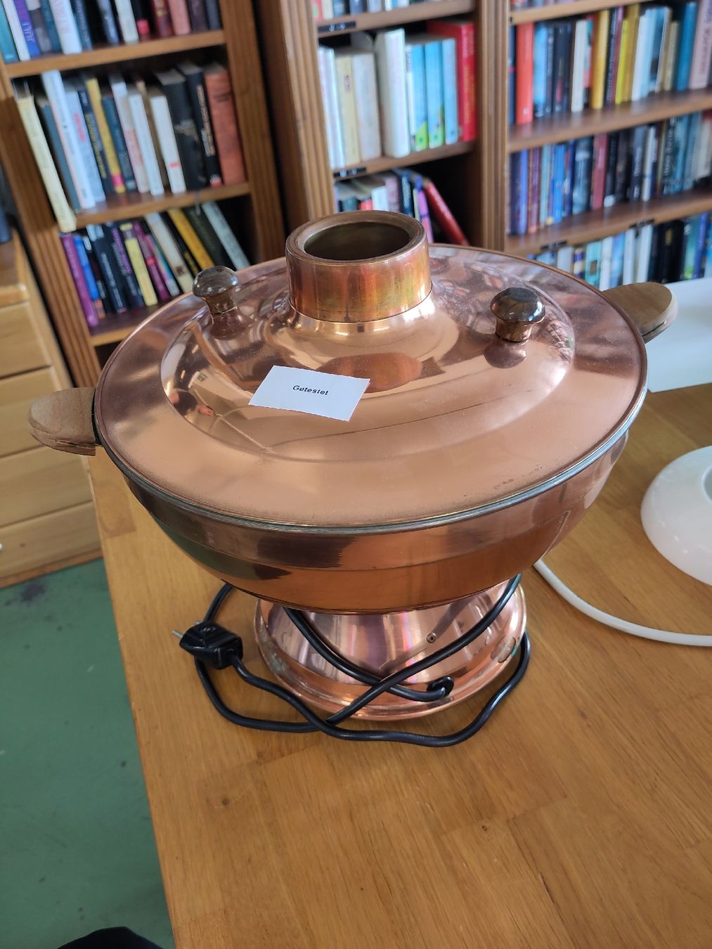 Elettrodomestici da cucina: Mongolentopf elektronisch Kupfer – Usato da Pratteln venduto da Cartonsducoeur_bl