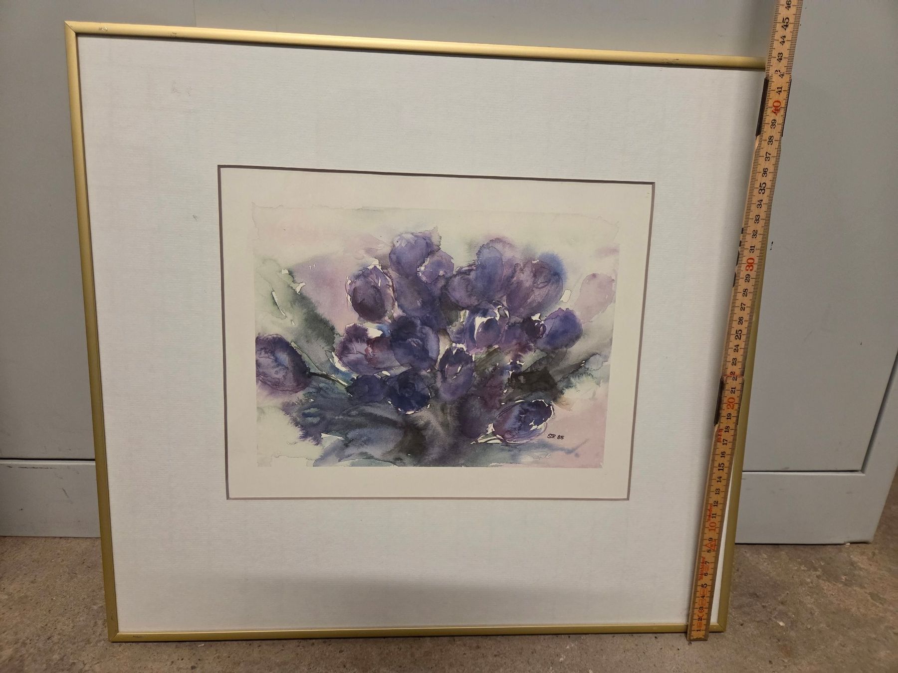 Gemälde: Aquarellbild "Tulpen" – Gebraucht aus St. Gallen von Razoon77