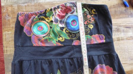 Sommerkleid ohne Träger Gr M Desigual