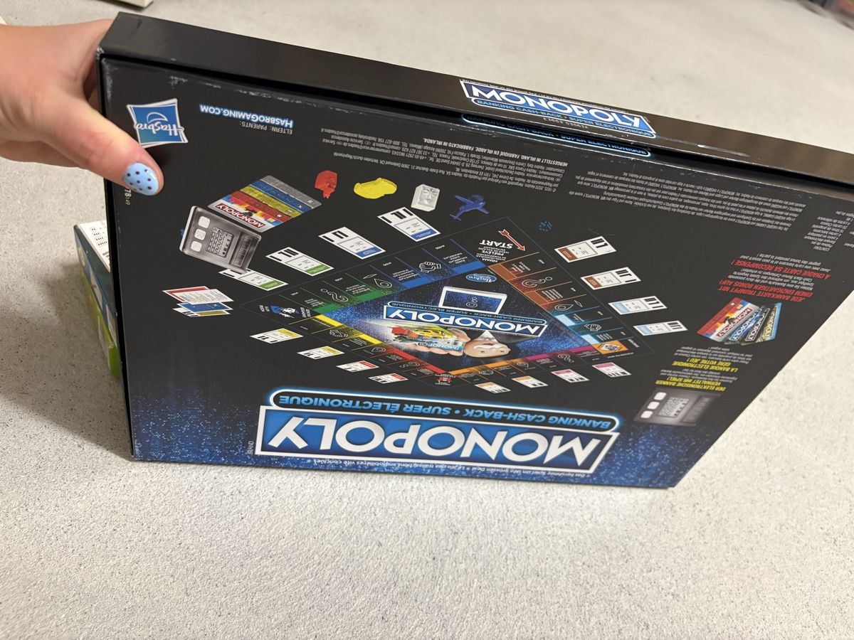Hasbro Giochi: Monopoly Banking Cash Back Super Electronique – Usato da Embrach venduto da ale_v5qn 1