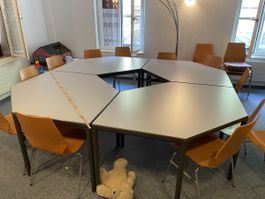 Tisch 6-Eck Wilkhahn Programm 510 gebraucht