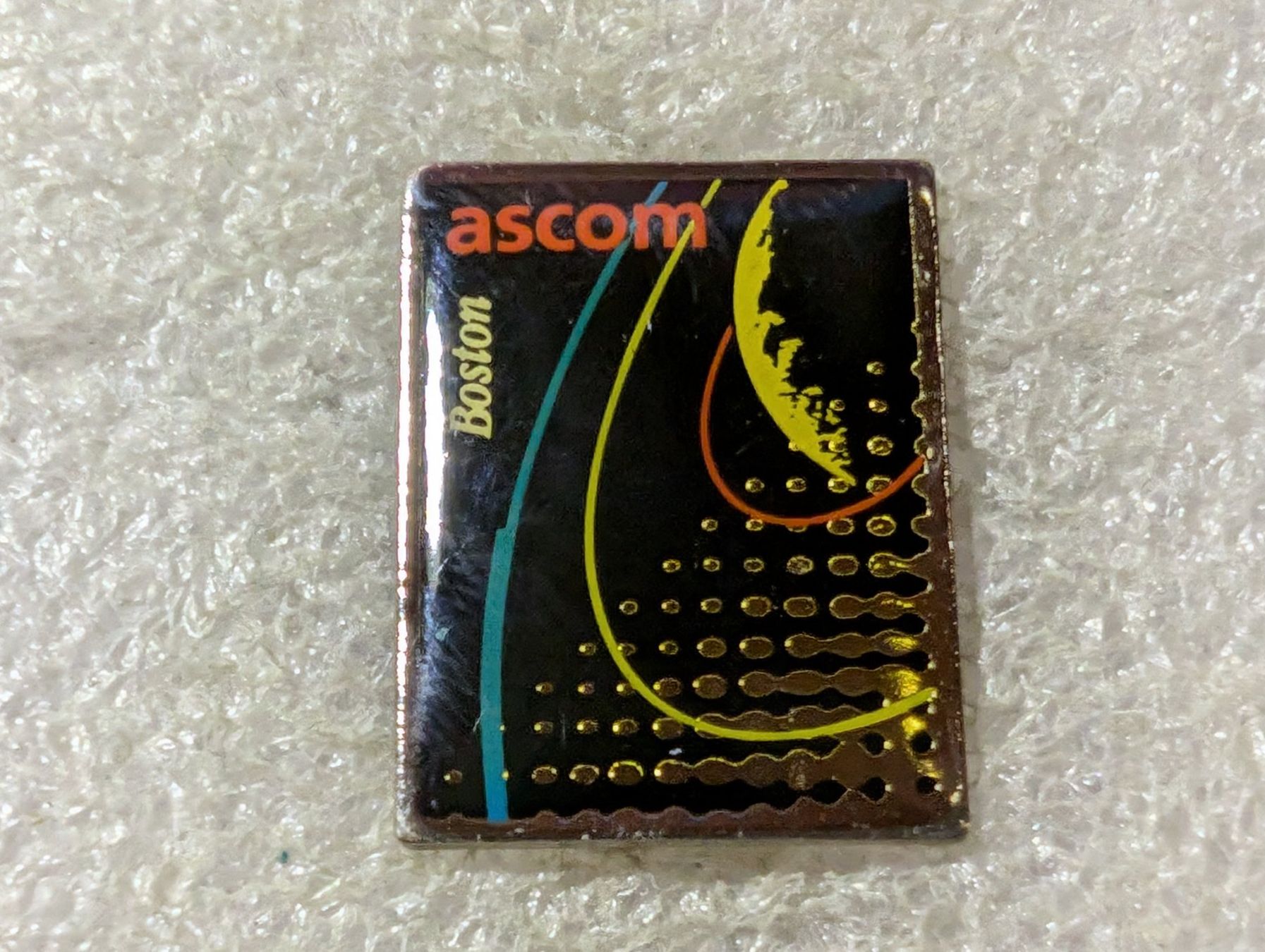 Placchette & Badge: Ansteckpin 61: Ascom – Usato da Oppligen venduto da Pin-Fall-Shop
