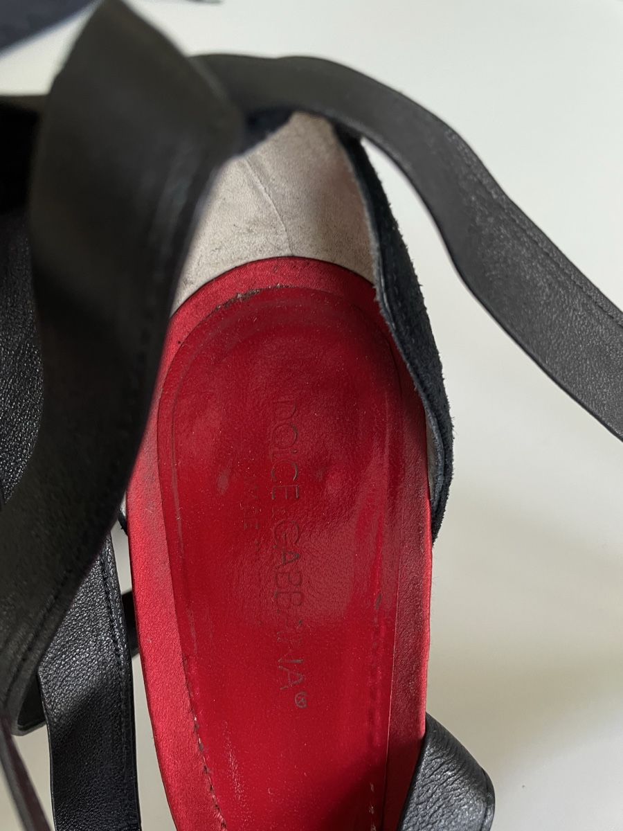 Dolce & Gabbana Scarpe da donna: Dolce&Gabbana cuir sandals en python (taille-40) – Nuovo (secondo la descrizione) da Genève venduto da iry_67wr 2