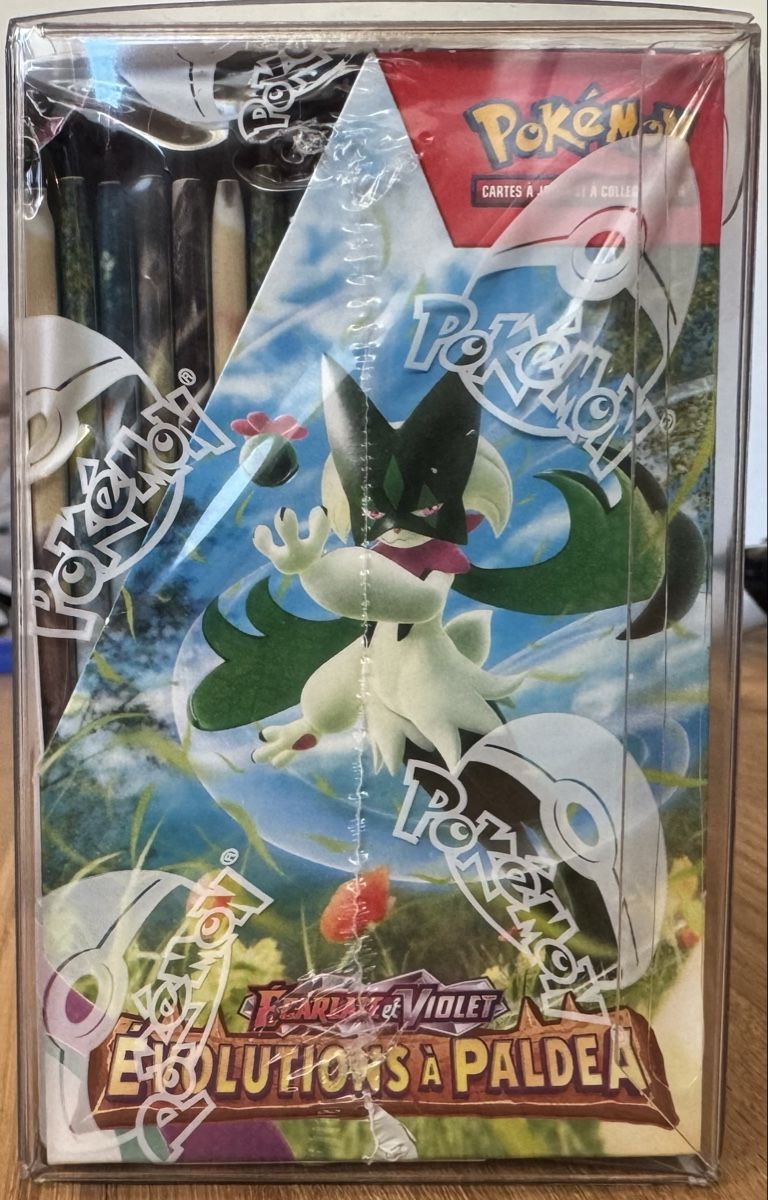 Pokémon Carte collezionabili: Display Pokemon Évolutions à Paldea – Nuovo e nell'imballaggio originale da Sierre venduto da J__ 2