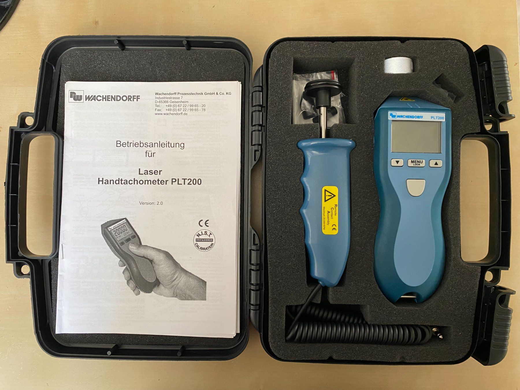 Misurare: Laser Handtachometer von Wachendorff – Usato da Rheinfelden venduto da Tigerlilli