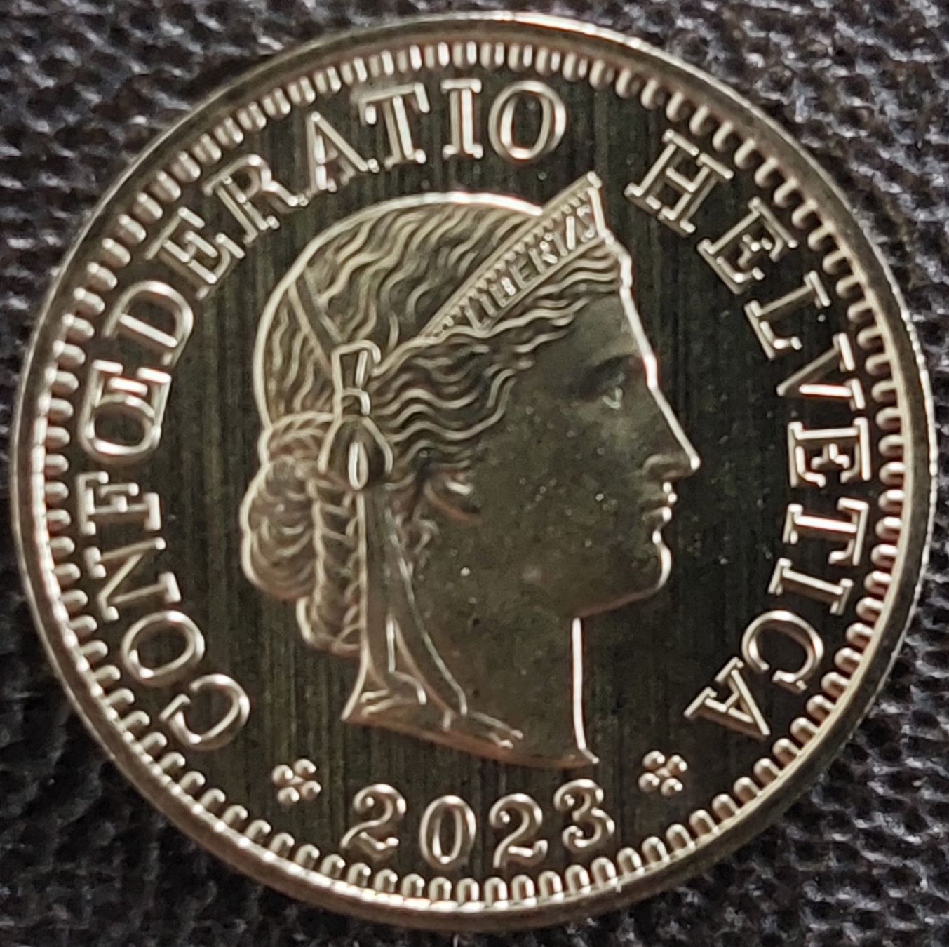 Tutti le monete: 5 Rappen 2023 stgl. / aus Münzsatz – Nuovo (secondo la descrizione) da Arch venduto da coinsandmore