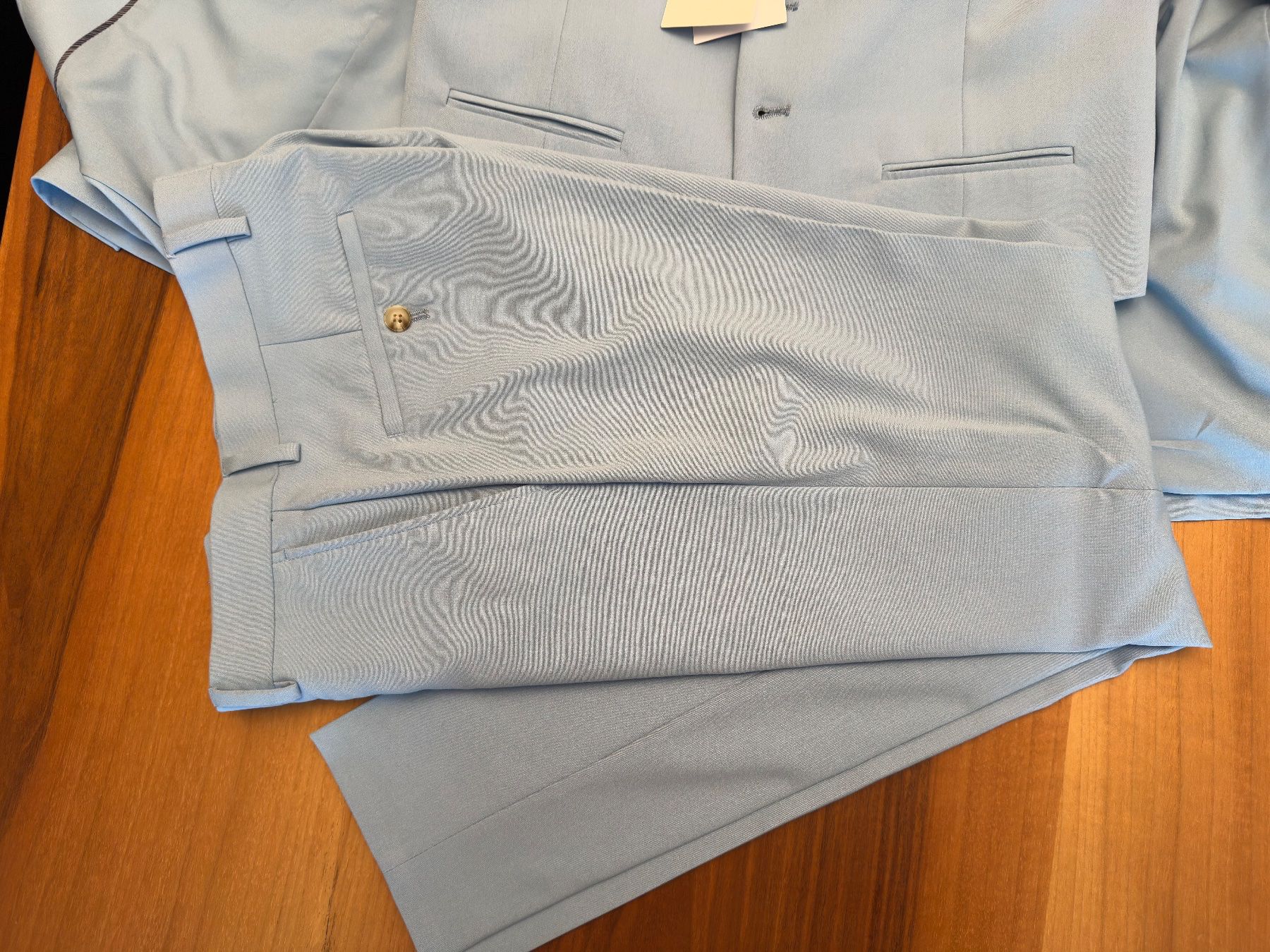 We Completi: Anzug 3-teilig "WE" - Grösse 46 - hellblau - NEU – Nuovo e nell'imballaggio originale da Mörschwil venduto da vet_vzj9 4