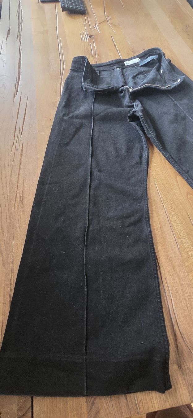 Zara Jeans: Weite Hose von Zara, Grösse 44 – Neu (gemäss Beschreibung) aus Schöfflisdorf von CrRG21 3