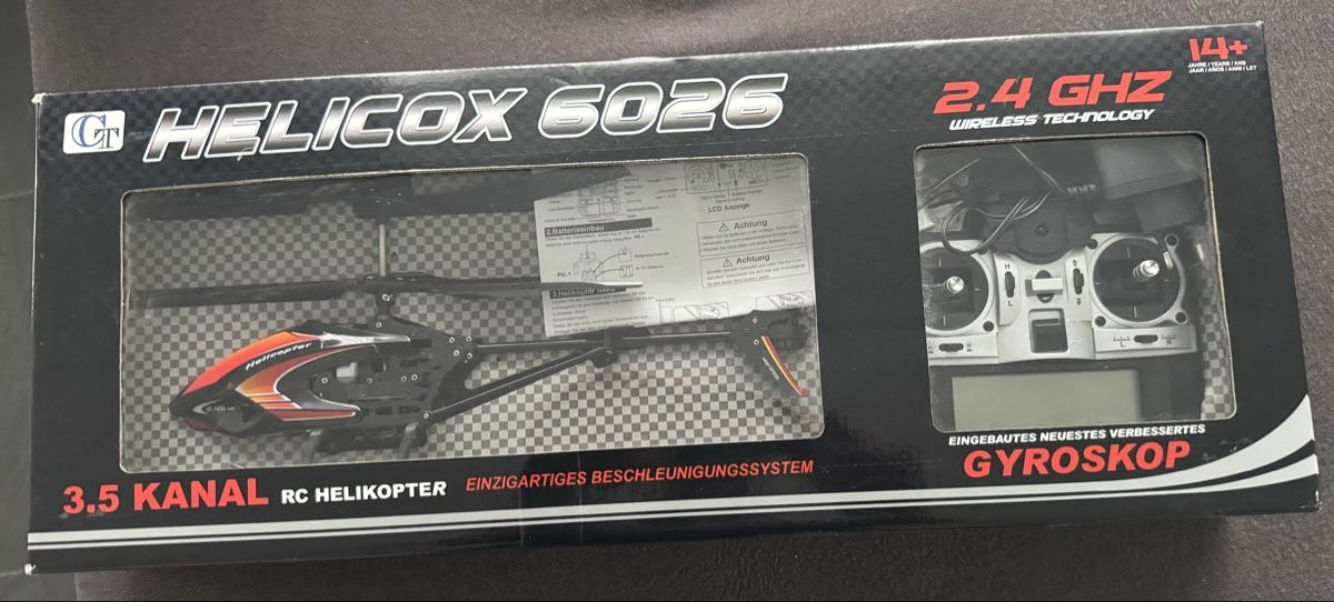 RC Modellbau: RC Helikopter Helicox 6026 – Gebraucht aus Dorf von Mustang930 1
