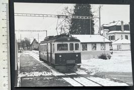 Cheseaux gare, Bahnhof/ Train Lausanne-Echallens-Bercher LEB