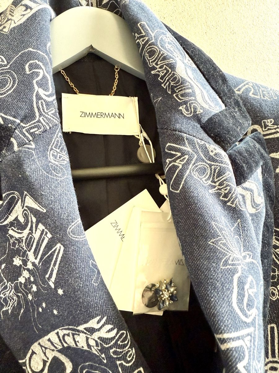 Zimmermann Cappotti: Zimmermann “kaléidoscope” jeans coat NEW – Nuovo e nell'imballaggio originale da Cologny venduto da sab_xh7v 5