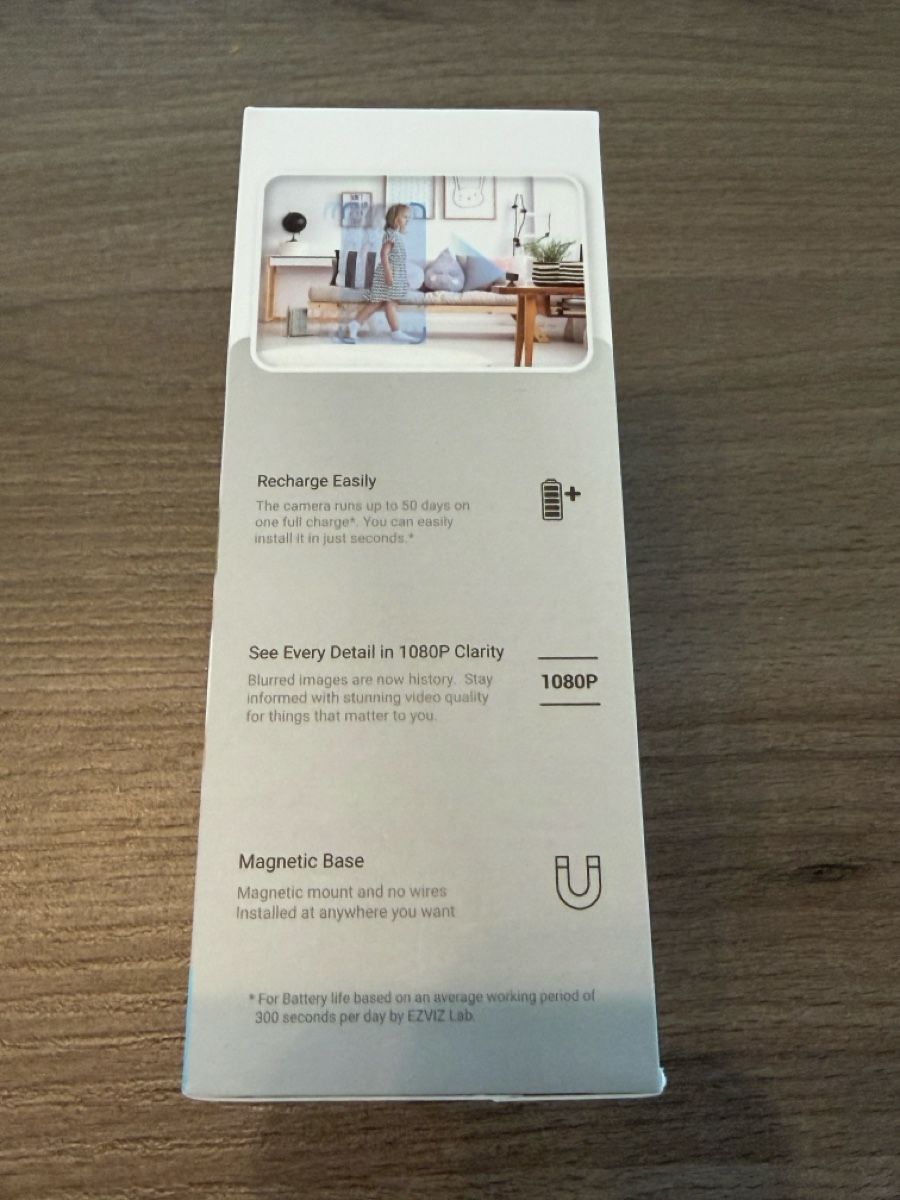 Ezviz Systèmes d'alarme: EZVIZ smart home batterie caméra – Neuf (Voir description) à Fey par trips.68 6