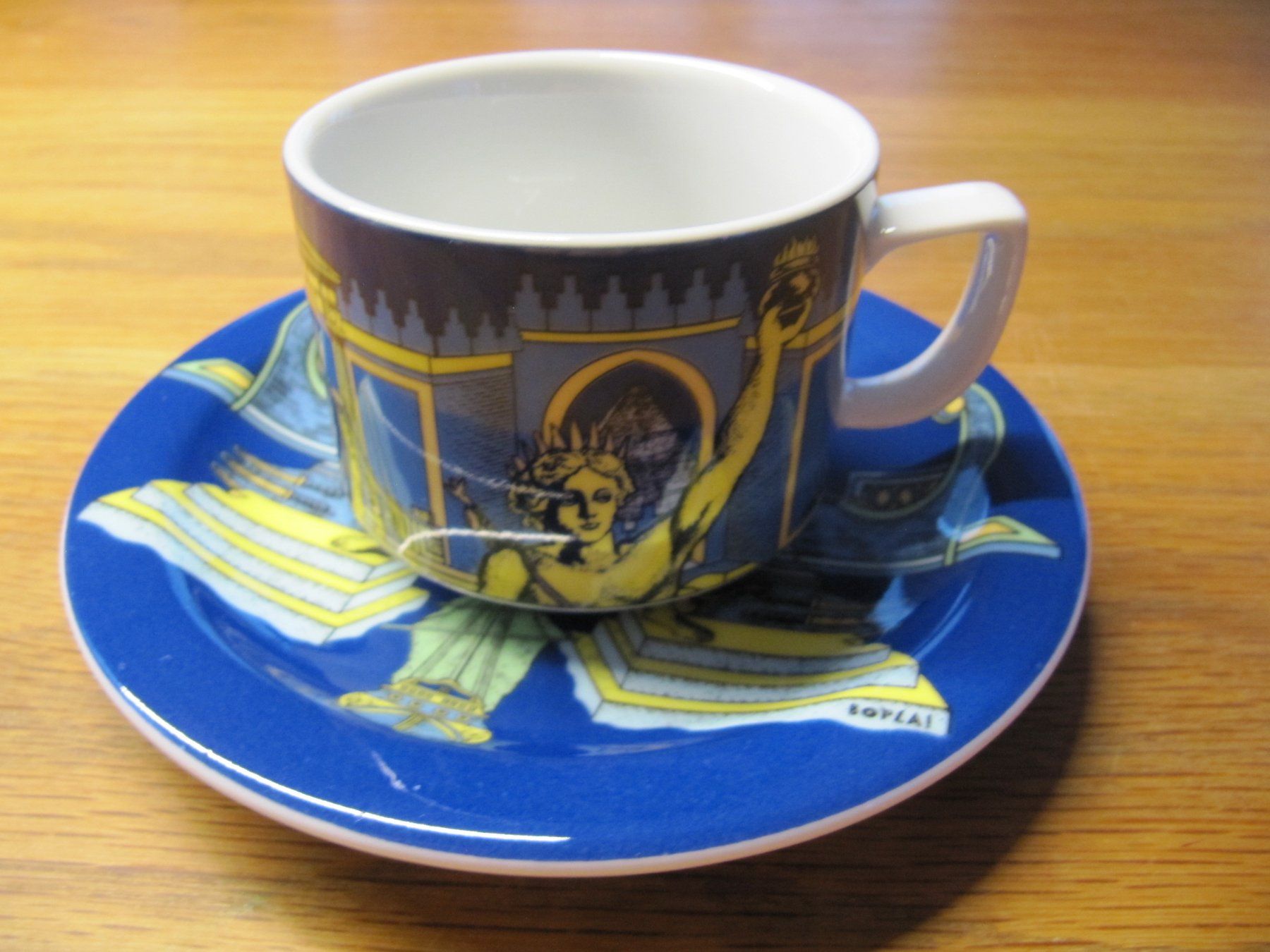 Bopla Tazze: Bobla Langenthal Kaffeetasse mit Unterteller – Nuovo (secondo la descrizione) da Selzach venduto da Sennemeitschi11