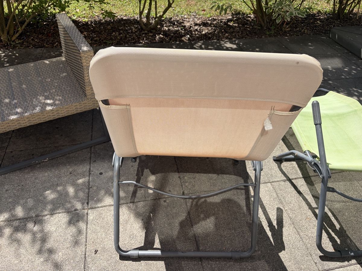 Chaises longues: Chaise longue beige  – D'occasion à Granges-Paccot par yvanperrenoud 1