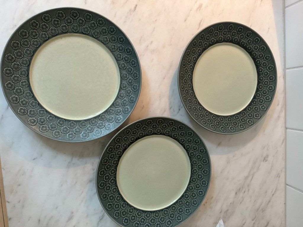 Teller: Azur, Jens Quistgaard, Rare, 3 Teller – Gebraucht aus Basel von FlorinBasel 3