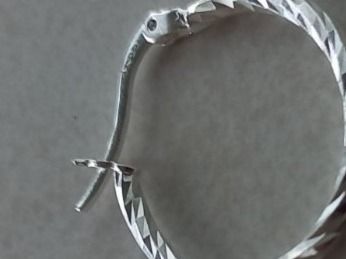 Orecchini pendenti & Orecchini a lobo: 2 Silber Creolen Ohrhänger – Nuovo e nell'imballaggio originale da Winistorf venduto da acreativ 5