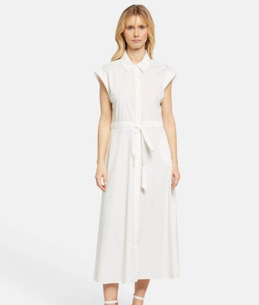 Vestiti: Hemdblusenkleid von Lawrence Grey, weiss – Usato da Bad Ragaz venduto da Belcar01 2