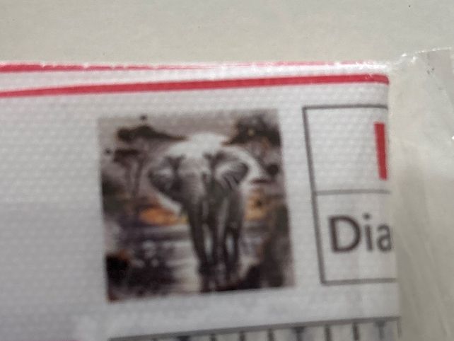 Kit bricolage: Elefant Diamond Painting 40x40 – Nuovo (secondo la descrizione) da Amriswil venduto da SCHLOSSGEISTLI