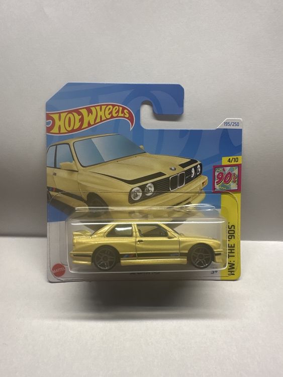 Hot Wheels BMW M3 E30 HW The 90s OVP (Neu und originalverpackt) in ...