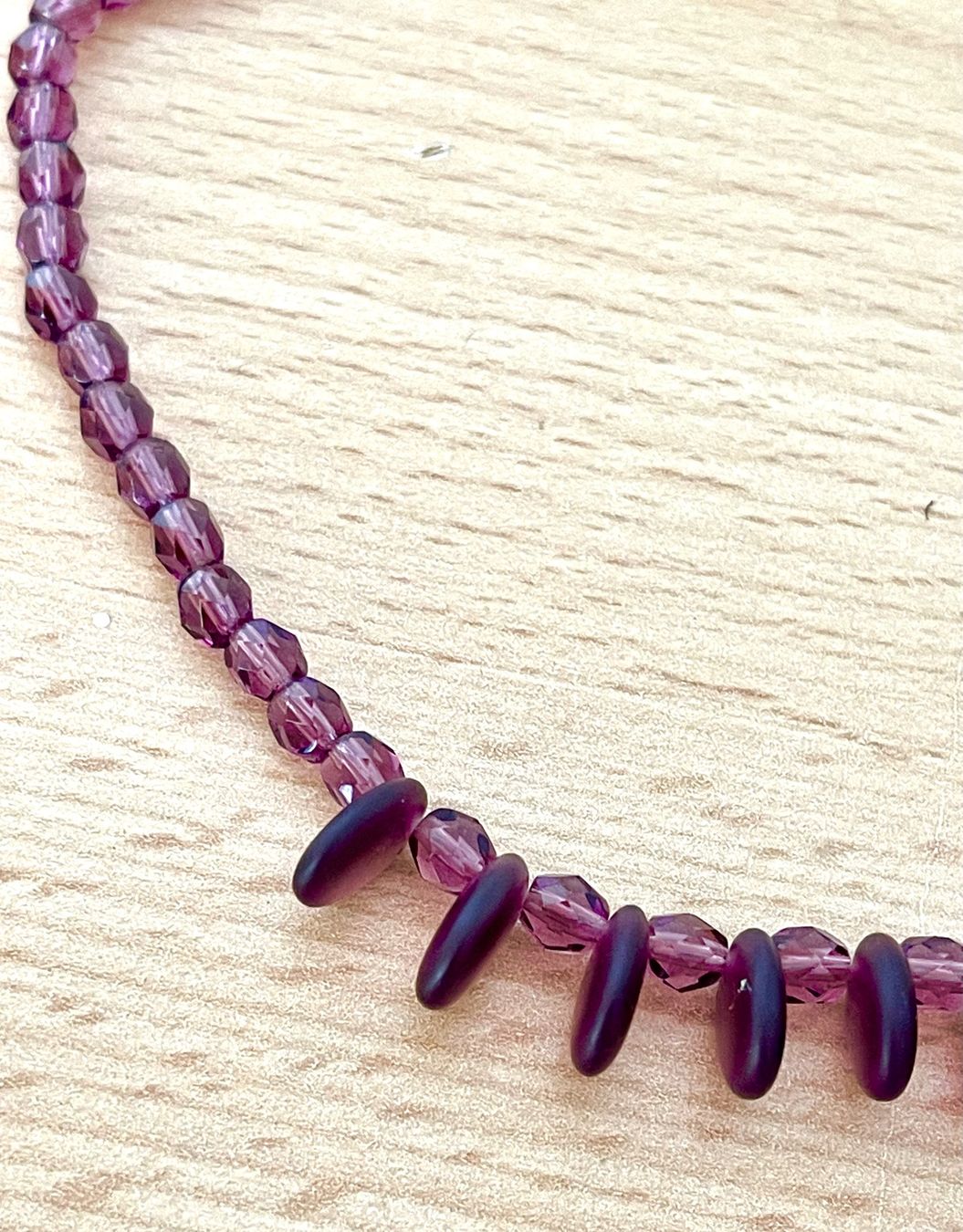 Amor Ketten: Halskette Perlen Amethyst 0,5x42cm Kette – Neu (gemäss Beschreibung) aus Kölliken von Prscoo 3
