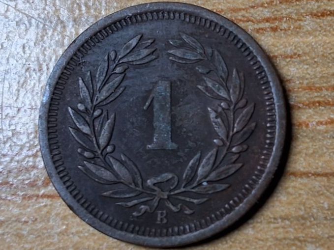 Tutti le monete: 1 Rappen 1906 - sehr schön! – Usato da Münchenstein venduto da purbach1 9