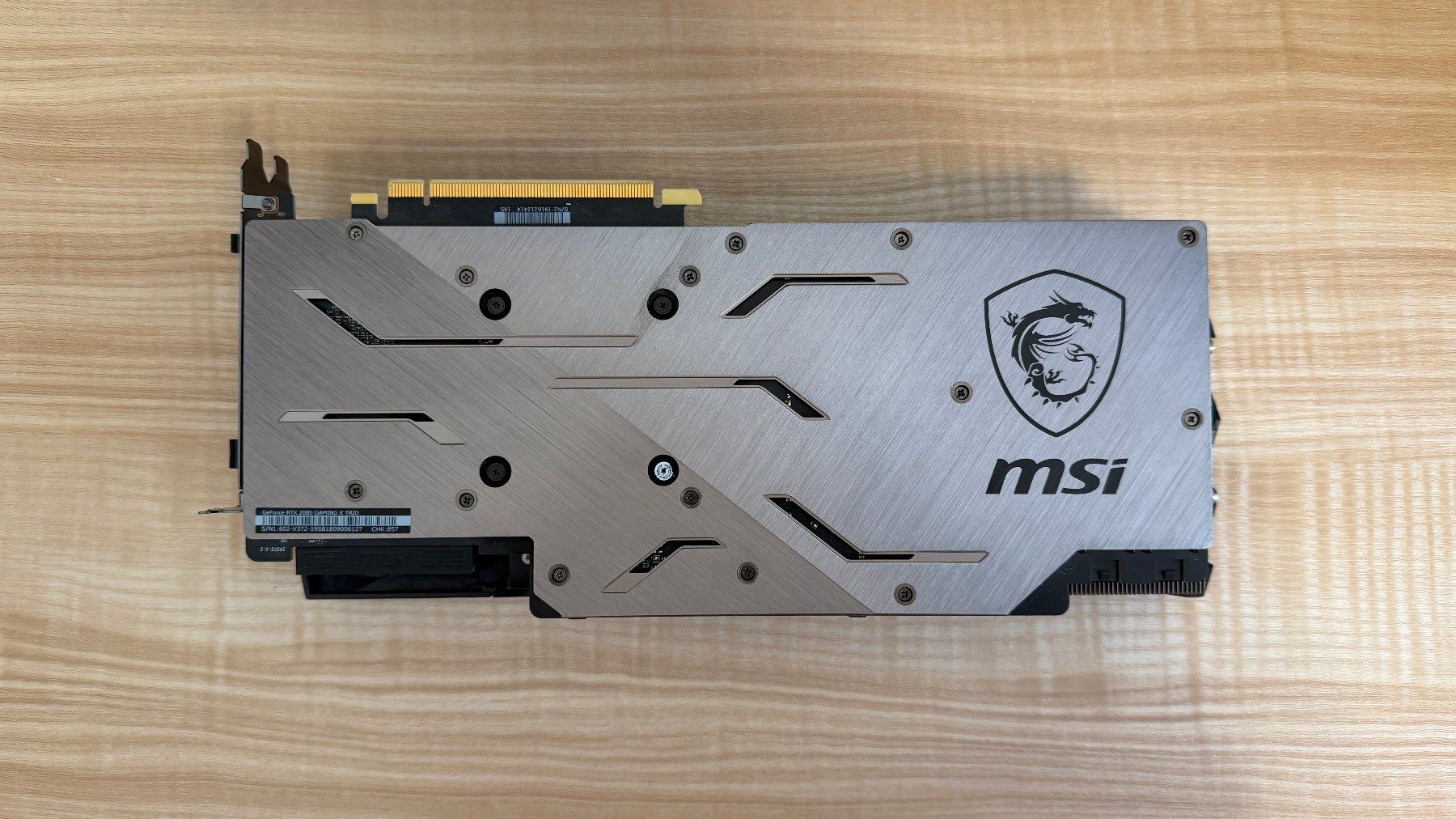 MSI Schede grafiche: MSI GeForce RTX 2080 GAMING X TRIO – Usato da Wattwil venduto da bm97 4