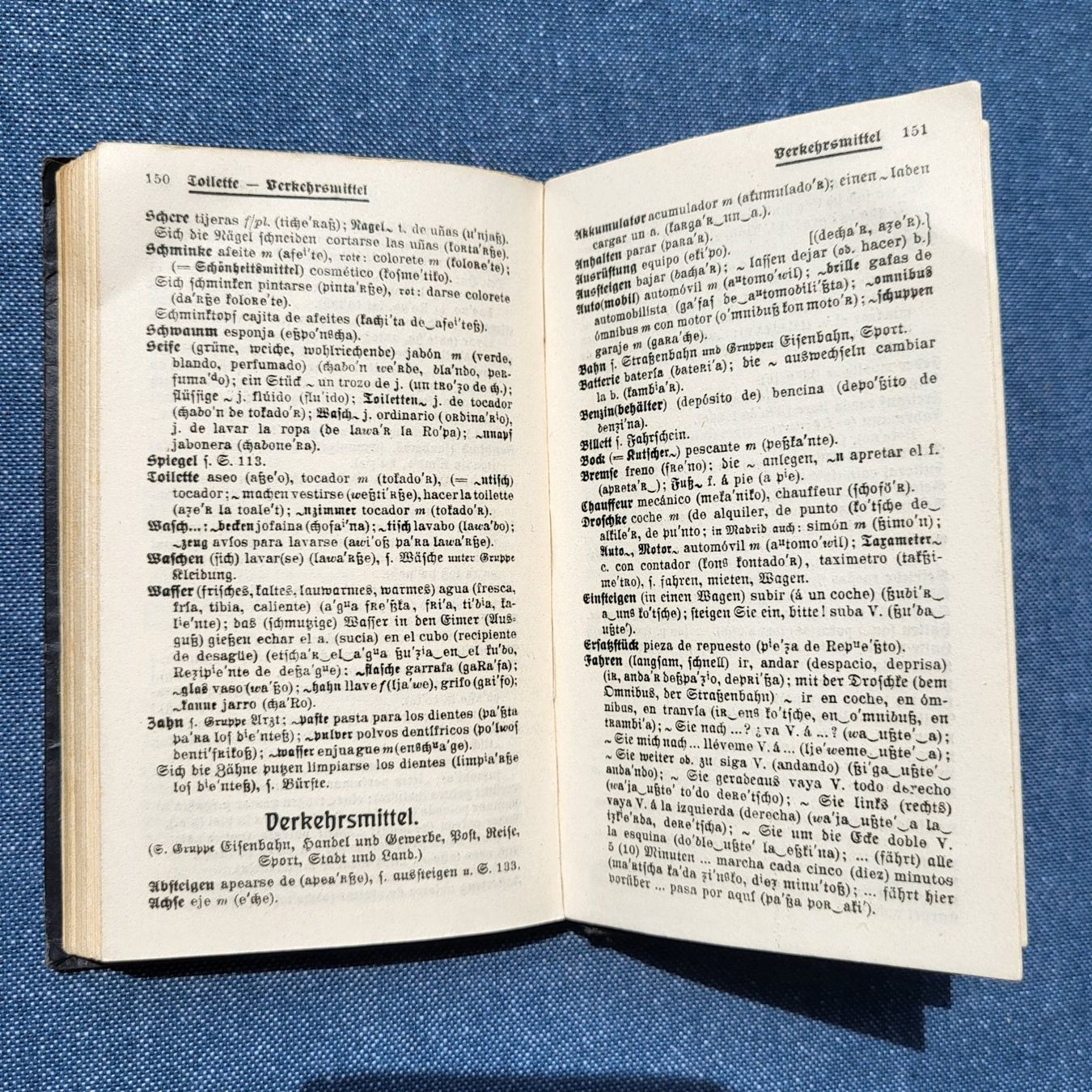 Libri: Sprachführer Spanisch von 1912 Metoula - Antik – Usato da Beringen venduto da Froggy4 5
