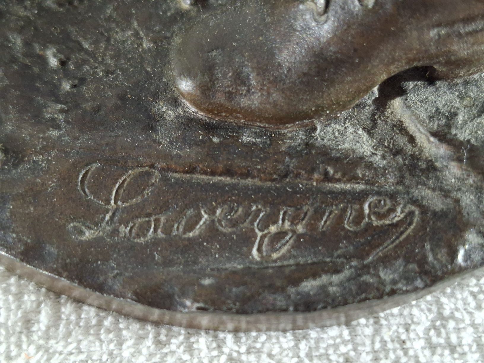 Sculture & Statue: Bronze signiert "Lavergne" – Usato da Grindelwald venduto da carro5 6