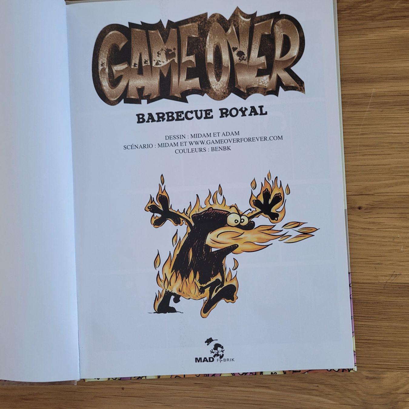 Fumetti: BD EO Game Over Tome 12 Barbecue royal – Usato da Biel/Bienne venduto da Destockweb 1