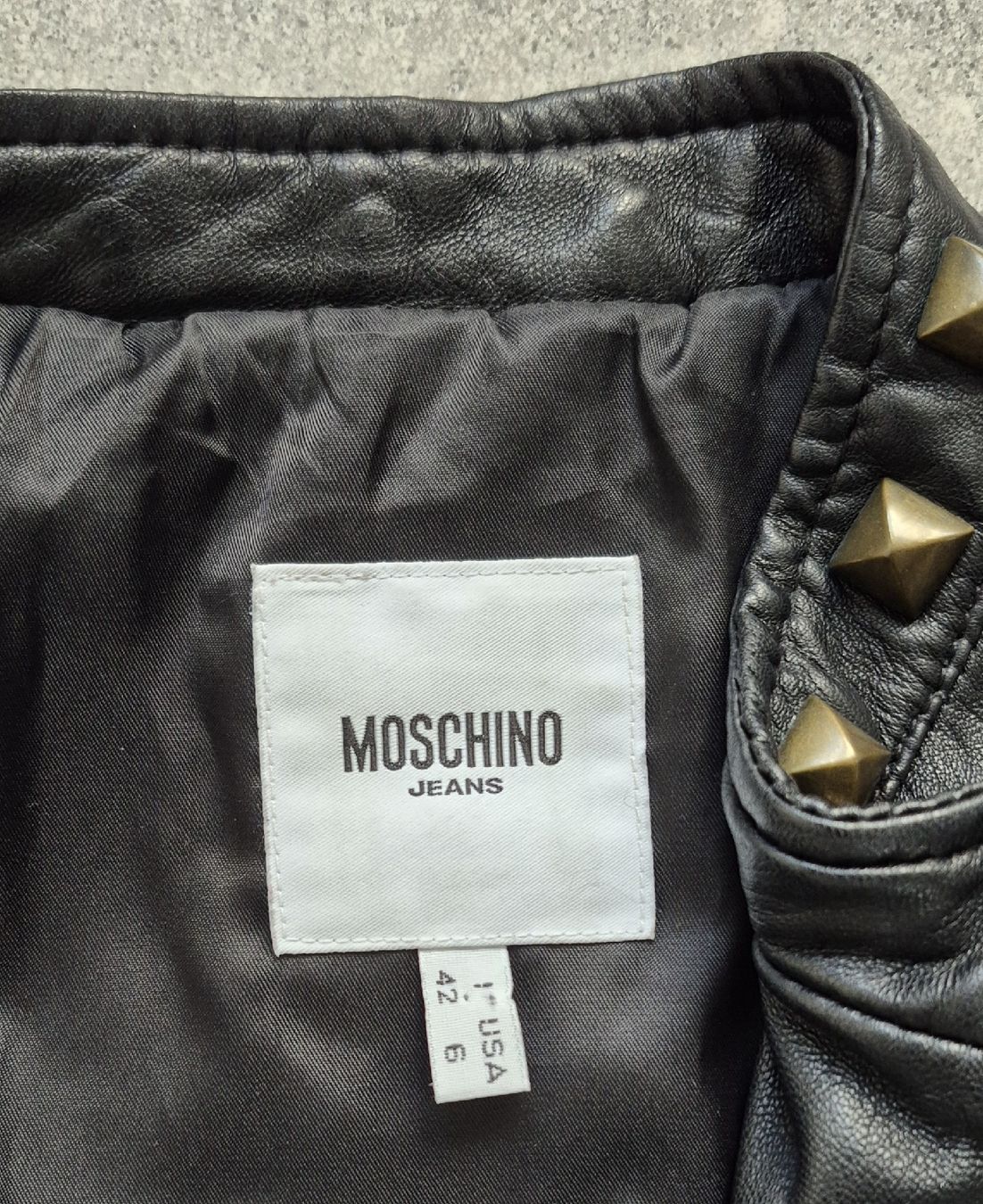 Moschino Jacken: Damenlederjacke MOSCHINO – Neu (gemäss Beschreibung) aus Schaffhausen von Captancemo 4