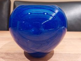 Blaue Vase von Henry Dean - Handgemacht & Unikat!