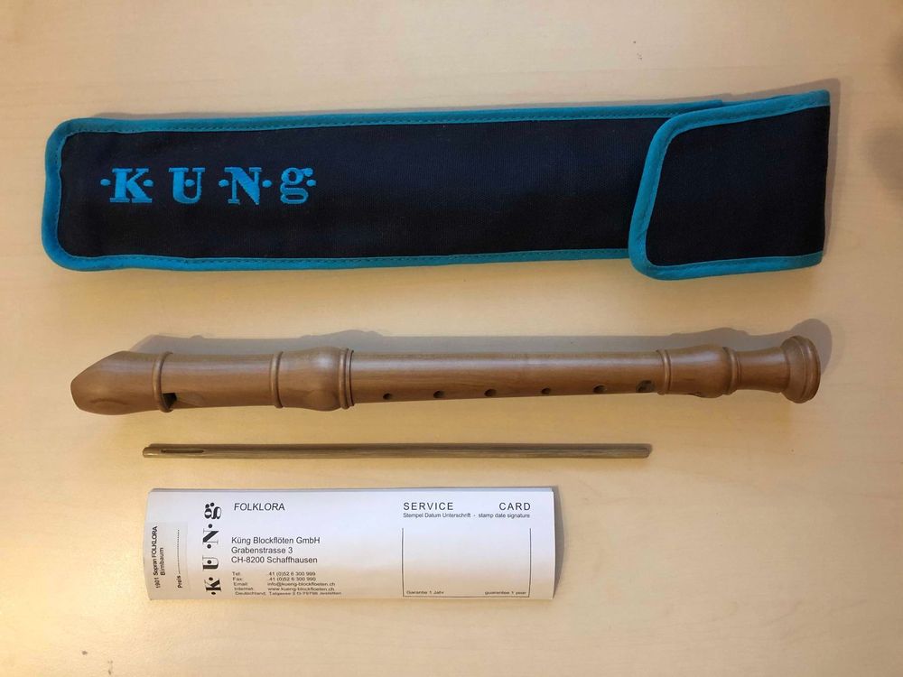 Blockflöte Folklora Sopran in b, KÜNG | Kaufen auf Ricardo