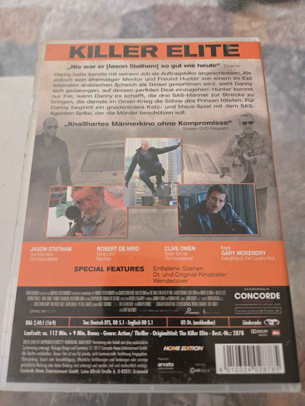 Alle DVDs: Killer Elite DVD – Gebraucht aus Bussigny von Kfdlt 1