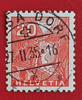 GOTTHARDBAHN 198 VOLLSTEMPEL AROSA DORF GRAUBÜNDEN 1935