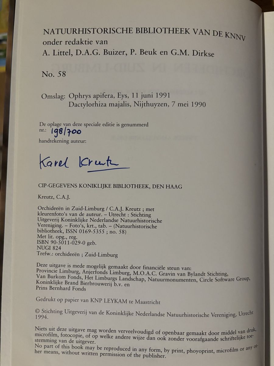 Bücher: Orchideeën in Zuid-Limburg – Gebraucht aus Zürich von WWehrle 1