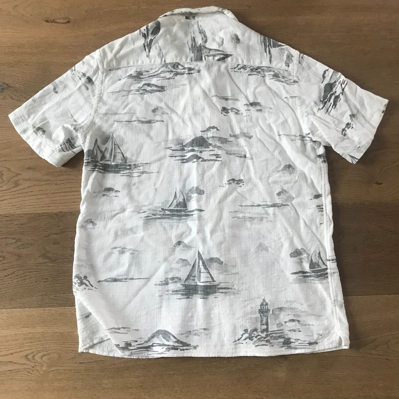 Zara Camicie: Kurzarm Leinenhemd von Zara - Grösse L – Usato da Freienstein venduto da Jessy024 2
