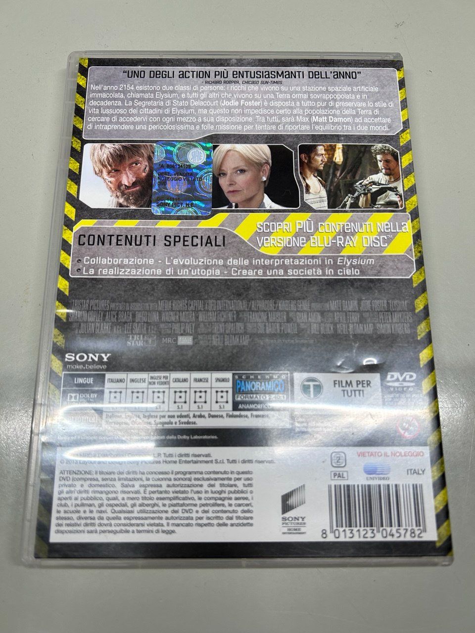 Alle DVDs: DVD Elysium – Gebraucht aus Giubiasco von LorisVale 1