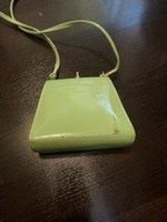 mini-hand-schulter-tasche in limettengrün