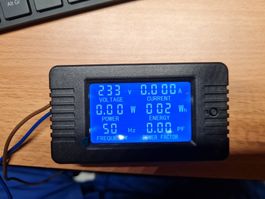 Einbaumultimeter für Wechselstrom 100A