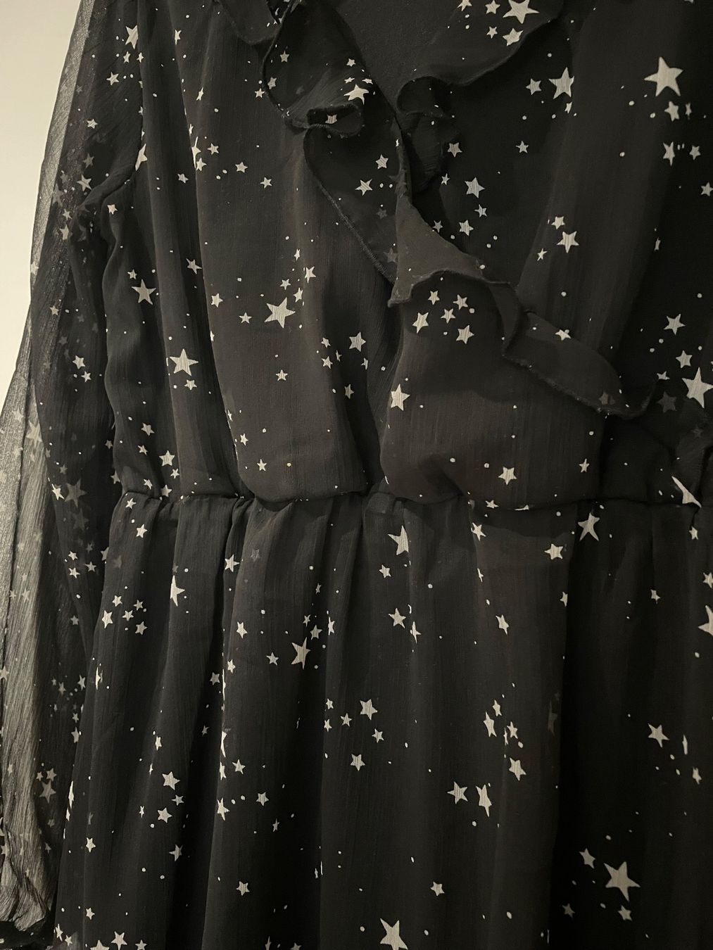 Vestiti: Robe noir imprimé étoilé – Nuovo (secondo la descrizione) da La Chaux-de-Fonds venduto da 19_po 1