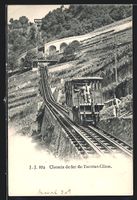 Glion, Chemin de Fer de Territet, an der