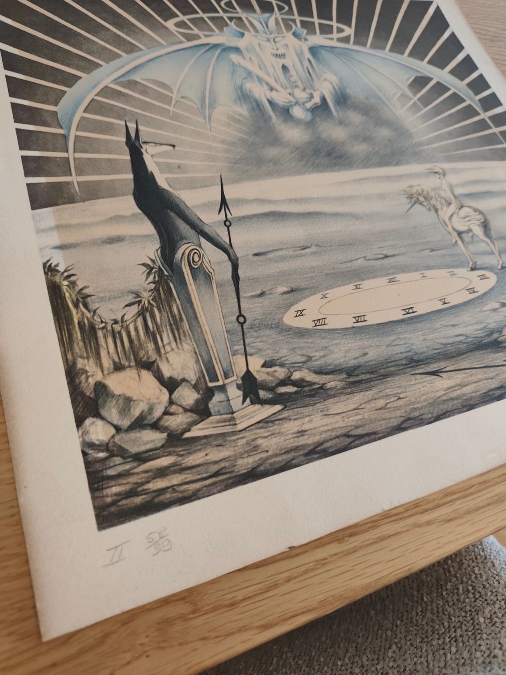 Grafiken & Lithographien: Lithographie William feilding surréalisme – Gebraucht aus Montreux von LeVintage33 3