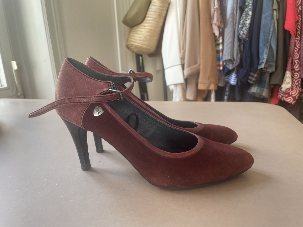 Replay Damenschuhe: Wildleder Absatzschuhe – Gebraucht aus Uster von solarstrom