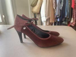 Wildleder Absatzschuhe