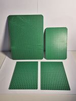 4 Bauplatten grün Lego
